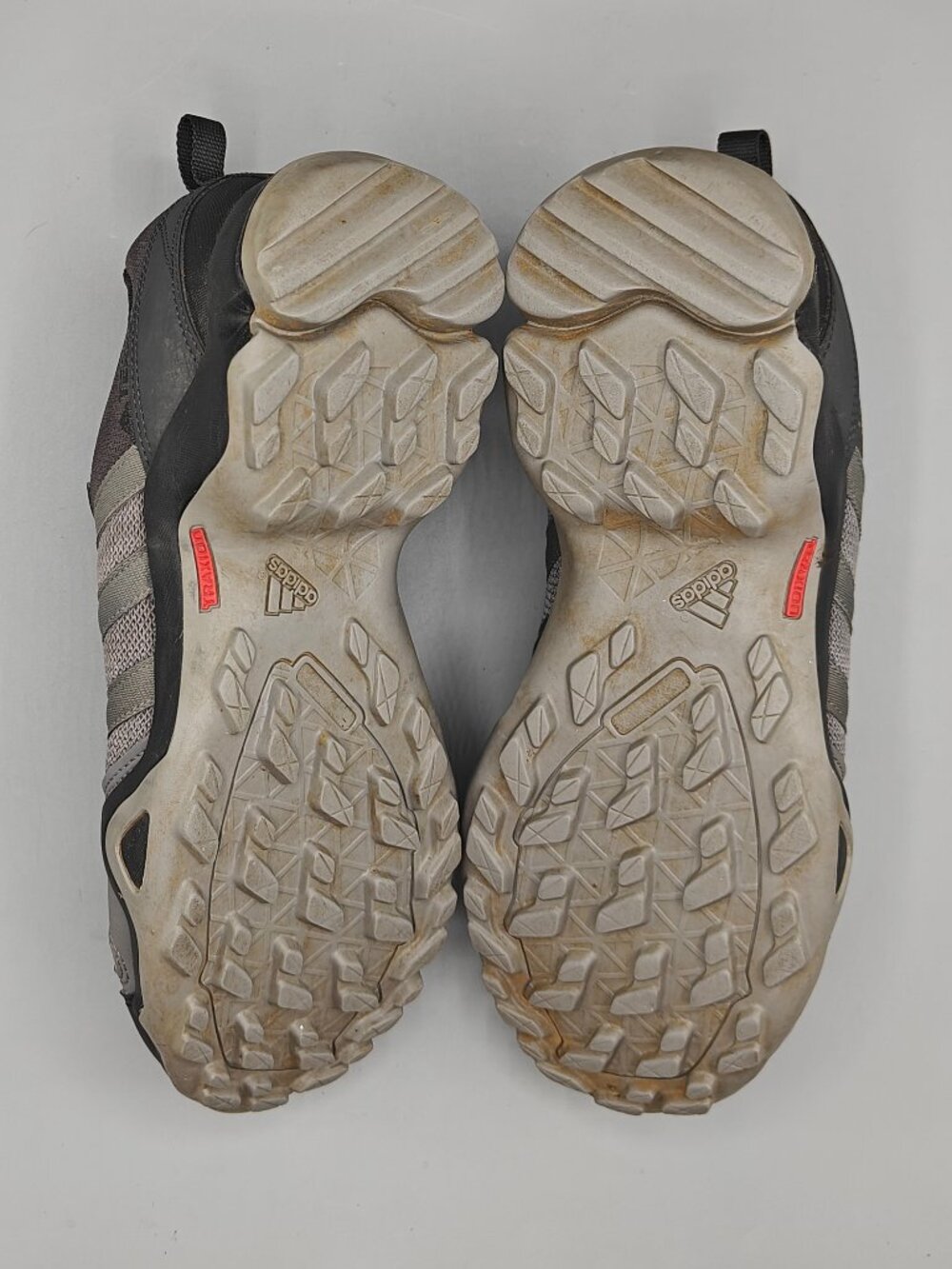 Adidas Terrex AX2R CM7728 Men's 9 Gray Black Trail Hiking Shoes Sneakers - Picture 8 of 12